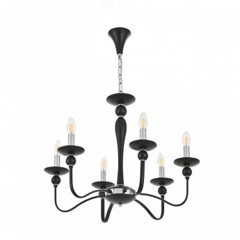 Люстра 820201.1.6.200.U.E14 Bk.Cr Arte Milano