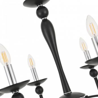 Люстра 820201.1.6.200.U.E14 Bk.Cr Arte Milano