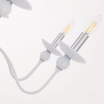 Люстра 820201.1.8.200.U.E14 Wh.Cr Arte Milano