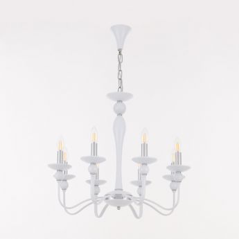 Люстра 820201.1.8.200.U.E14 Wh.Cr Arte Milano