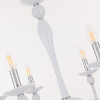 Люстра 820201.1.8.200.U.E14 Wh.Cr Arte Milano