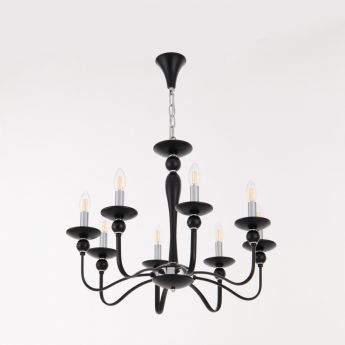 Люстра 820201.1.8.200.U.E14 Bk.Cr Arte Milano