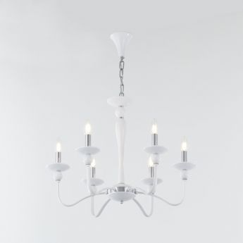 Люстра 820201.1.6.200.U.E14 Wh.Cr Arte Milano