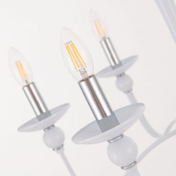 Люстра 820201.1.6.200.U.E14 Wh.Cr Arte Milano