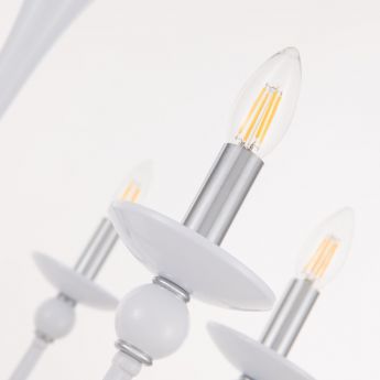 Люстра 820201.1.6.200.U.E14 Wh.Cr Arte Milano