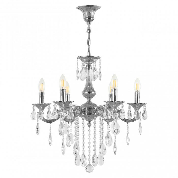 Люстра AL77101/6/175 B Ni Bohemia Ivele Crystal