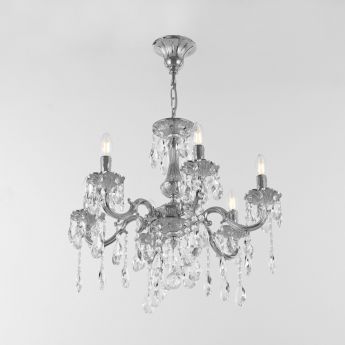 Люстра AL77101/6/175 A Ni Bohemia Ivele Crystal