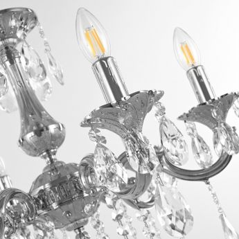 Люстра AL77101/6/175 A Ni Bohemia Ivele Crystal