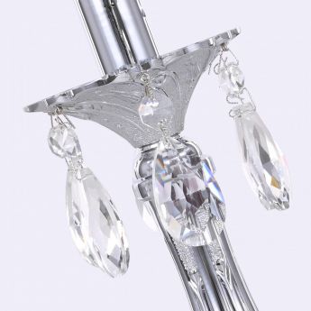 Настольная лампа AL77100L/1-32 Ni Bohemia Ivele Crystal