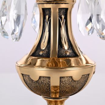 Настольная лампа AL77200L/1-25 GB Bohemia Ivele Crystal