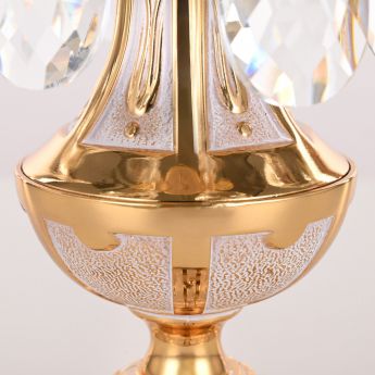 Настольная лампа AL77200L/1-25 GW Bohemia Ivele Crystal