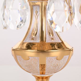 Настольная лампа AL77200L/1-25 GW Bohemia Ivele Crystal