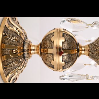 Настольная лампа AL77500L/1-23 GB Bohemia Ivele Crystal