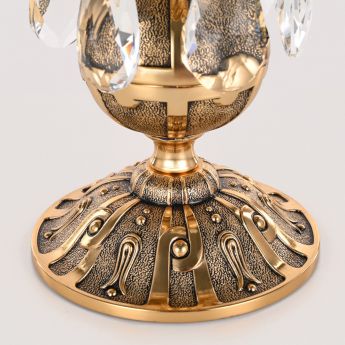 Настольная лампа AL77500L/1-23 GB Bohemia Ivele Crystal