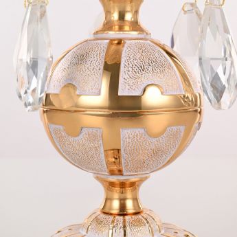 Настольная лампа AL77500L/1-23 GW Bohemia Ivele Crystal