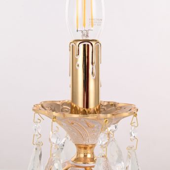 Настольная лампа AL77500L/1-23 GW Bohemia Ivele Crystal