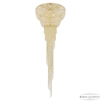 Каскадная люстра спираль хрустальная 83231/145IV-400 GW Bohemia Ivele Crystal Каскадная люстра спираль хрустальная 83231/145IV-400 GW Bohemia Ivele Crystal