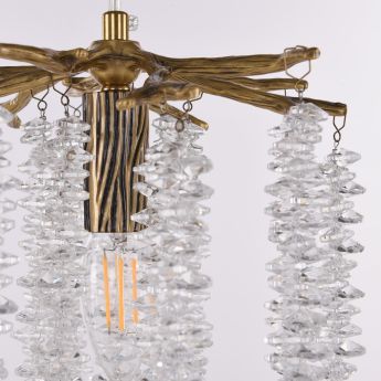 Подвесной светильник в виде веточек 230110.210.1.E14.A FB Arte Milano