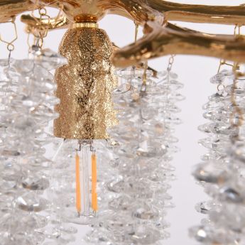 Подвесной светильник в виде веточек 230110.300.1.E27.A GD Arte Milano