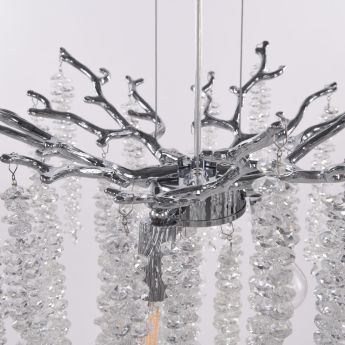 Люстра в виде веточек 230110.360.3.E14.A CR Arte Milano