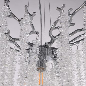 Люстра в виде веточек 230110.360.3.E14.A CR Arte Milano