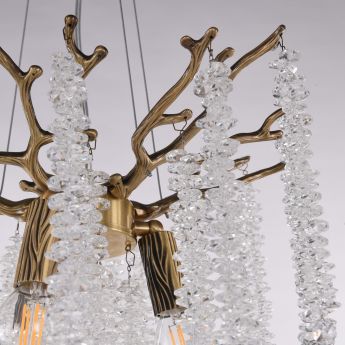 Люстра в виде веточек 230110.360.3.E14.A FB Arte Milano