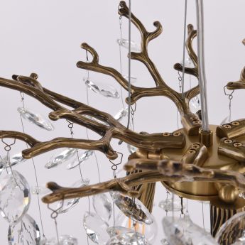 Люстра в виде веточек 230110.360.3.E14.D FB Arte Milano
