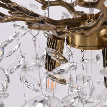 Люстра в виде веточек 230110.360.3.E14.D FB Arte Milano