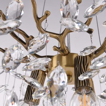 Люстра в виде веточек 230110.360.3.E14.D FB Arte Milano