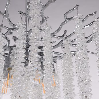 Люстра в виде веточек 230110.480.6.E14.A CR Arte Milano