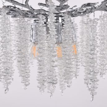 Люстра в виде веточек 230110.480.6.E14.A CR Arte Milano
