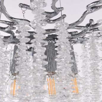 Люстра в виде веточек 230110.480.6.E14.A CR Arte Milano
