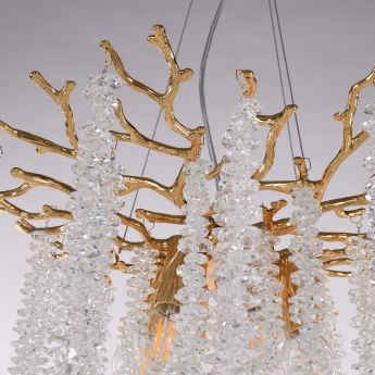 Люстра в виде веточек 230110.480.6.E14.A GD Arte Milano