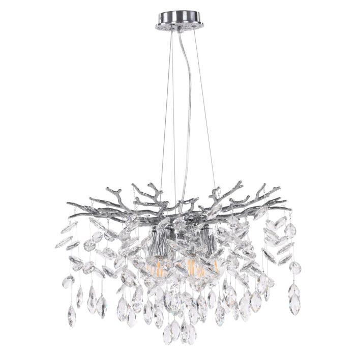 Люстра в виде веточек 230110.480.6.E14.D CR Arte Milano
