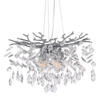 Люстра в виде веточек 230110.480.6.E14.D CR Arte Milano