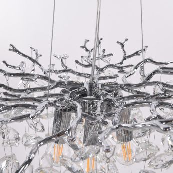 Люстра в виде веточек 230110.480.6.E14.D CR Arte Milano
