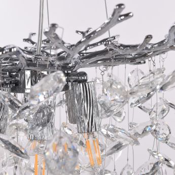 Люстра в виде веточек 230110.480.6.E14.D CR Arte Milano