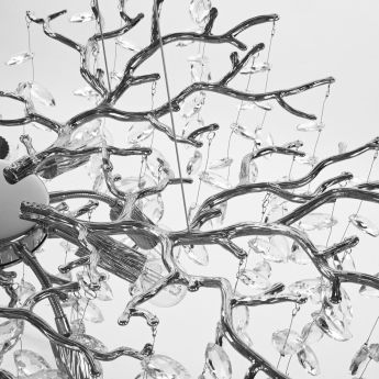 Люстра в виде веточек 230110.760.10.E14.D CR Arte Milano