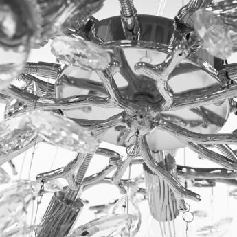 Люстра в виде веточек 230110.760.10.E14.D CR Arte Milano