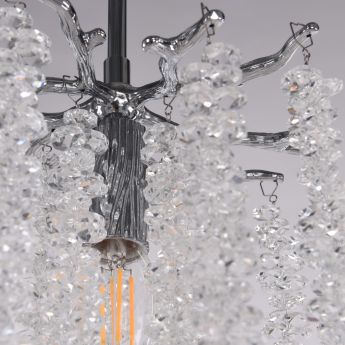 Люстра в виде веточек 230111.210.1.E14.A CR Arte Milano
