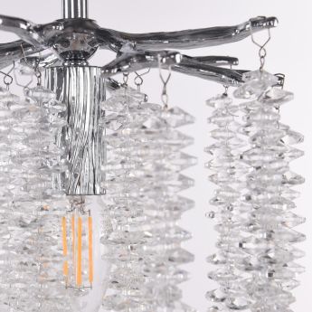 Люстра в виде веточек 230111.210.1.E14.A CR Arte Milano
