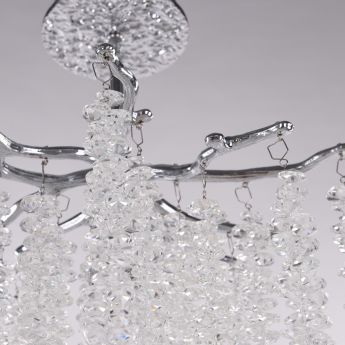 Подвесной светильник в виде веточек 230111.300.1.E27.A CR Arte Milano