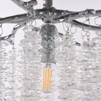 Подвесной светильник в виде веточек 230111.300.1.E27.A CR Arte Milano
