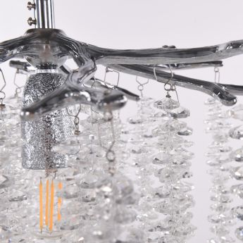 Подвесной светильник в виде веточек 230111.300.1.E27.A CR Arte Milano