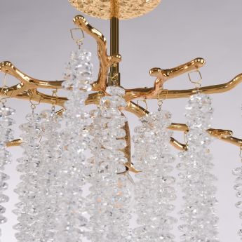Подвесной светильник в виде веточек 230111.300.1.E27.A GD Arte Milano