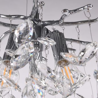 Подвесной светильник в виде веточек 230111.300.3.E14.D CR Arte Milano