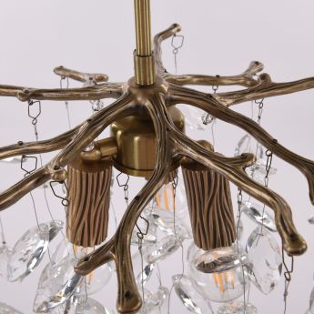 Подвесной светильник в виде веточек 230111.300.3.E14.D FB Arte Milano