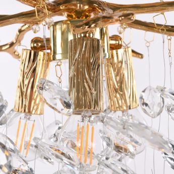 Подвесной светильник в виде веточек 230111.300.3.E14.D GD Arte Milano