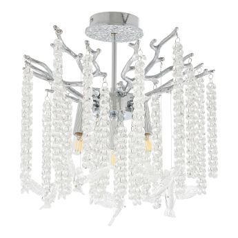 Люстра в виде веточек 230111.360.3.E14.C1 CW BRD-Clear Arte Milano