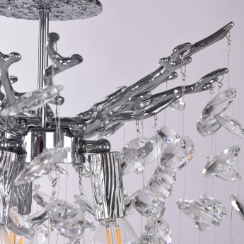 Люстра в виде веточек 230111.360.3.E14.D CR Arte Milano